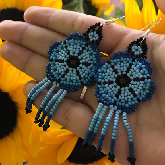Beaded Earrings - Picture 2 of 3